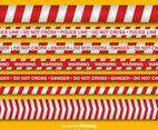 Red And White Police Lines Collection
