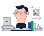 Free Student Vector