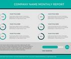 Free Annual Report Vector Presentation 10