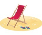 Wooden Chaise Lounge