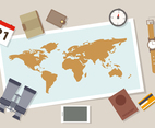 Free Flat Travel Vector Illustration