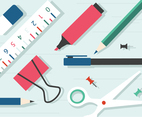 Free Flat Business Office Vector Elements