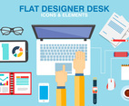 Free Business Office Vector Illustration