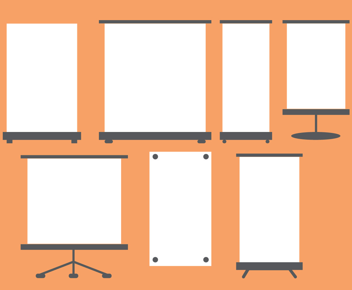 Kakemono Vector Set