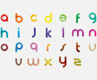 Bright Letras Icon Vectors