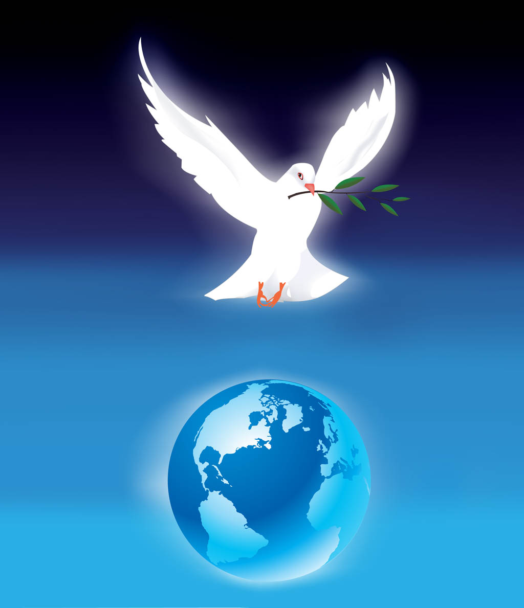 World Peace Poster Vector Art & Graphics | freevector.com