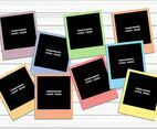 Free Vector Photo Collage 8