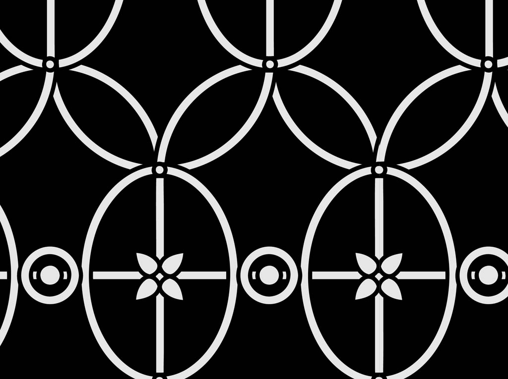 Vintage Floral Pattern Graphics