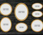 Free Vector Photo Collage 5