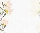 Beautiful Textured Floral Background