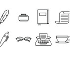 Writer Line Icon