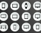 Free LED Screen Flat Vector