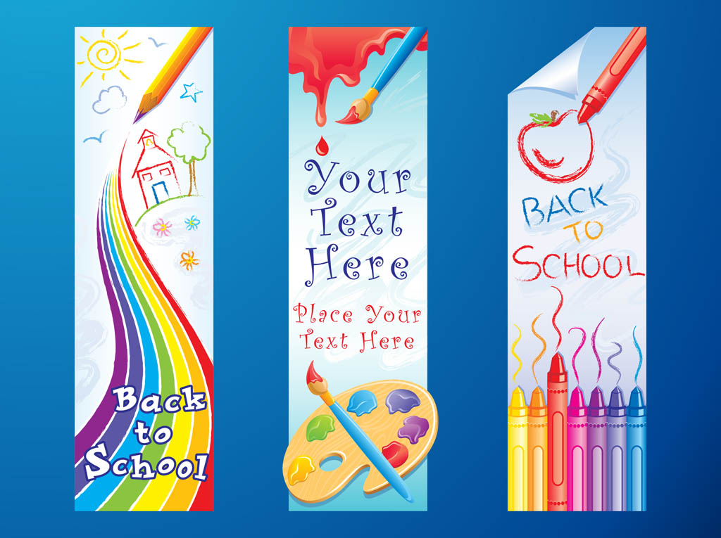 Back To School Banners