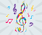 Free Violin Key Vector Illustration