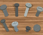 Nail Head Vector