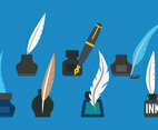 Ink Bottle Vector
