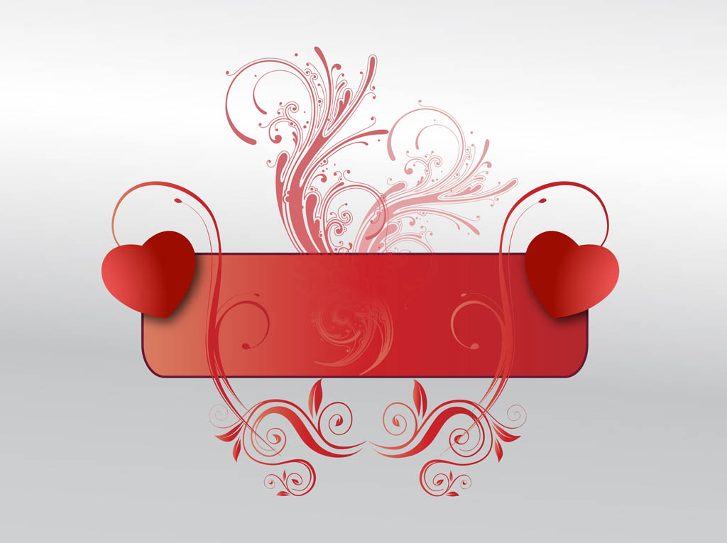 Valentine Banner Vector Art & Graphics | freevector.com