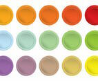 Colorful Simple Arcade Button Set