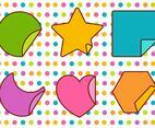 Die Cut Sticker Set