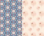 Geometric Birds Pattern