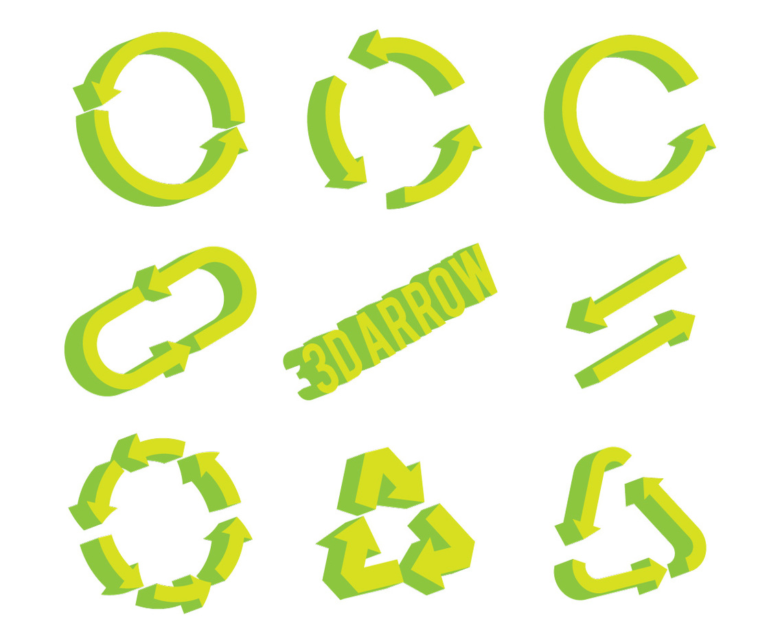 3D Circle Arrow