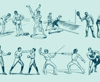 Old Style Couple Sports