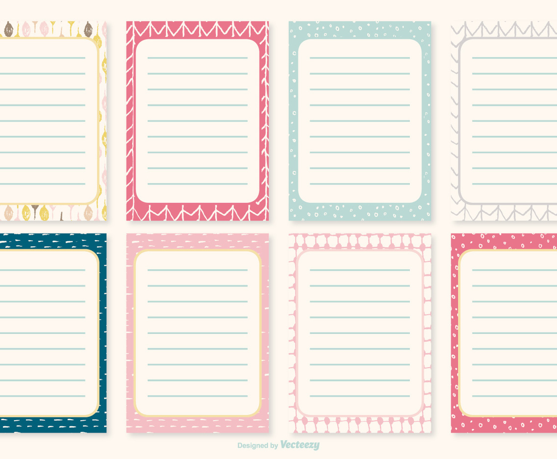 Cute Blank Cards Set