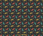 Free Vector Violin Key Pattern