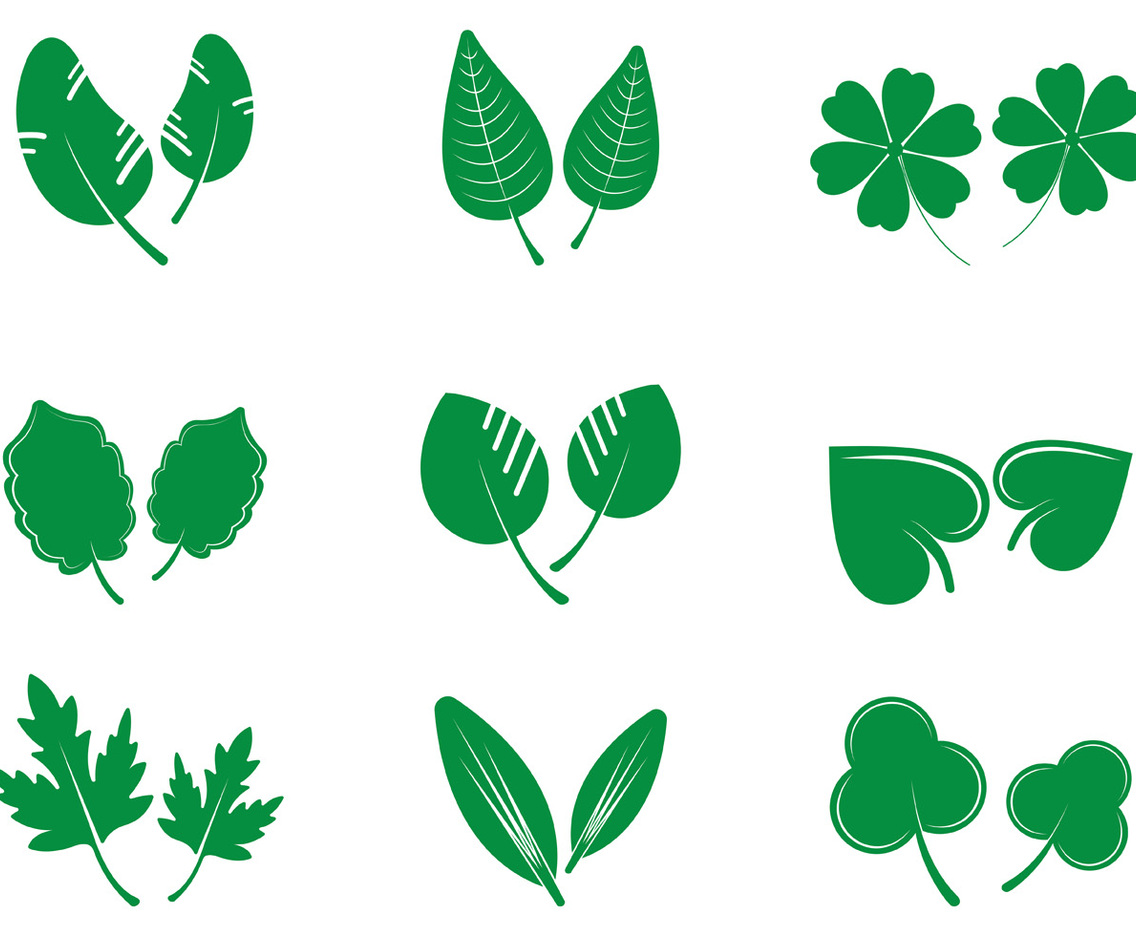 Set Of Hojas Icon