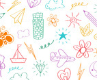 Free Kids Stuff Doodle Vector