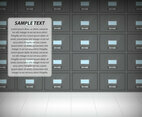 Cabinet Wall Template