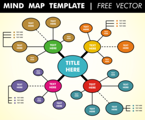 Mind Map Template Free Vector Vector Art & Graphics | freevector.com