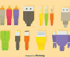 Multimedia Cable Wire Vector
