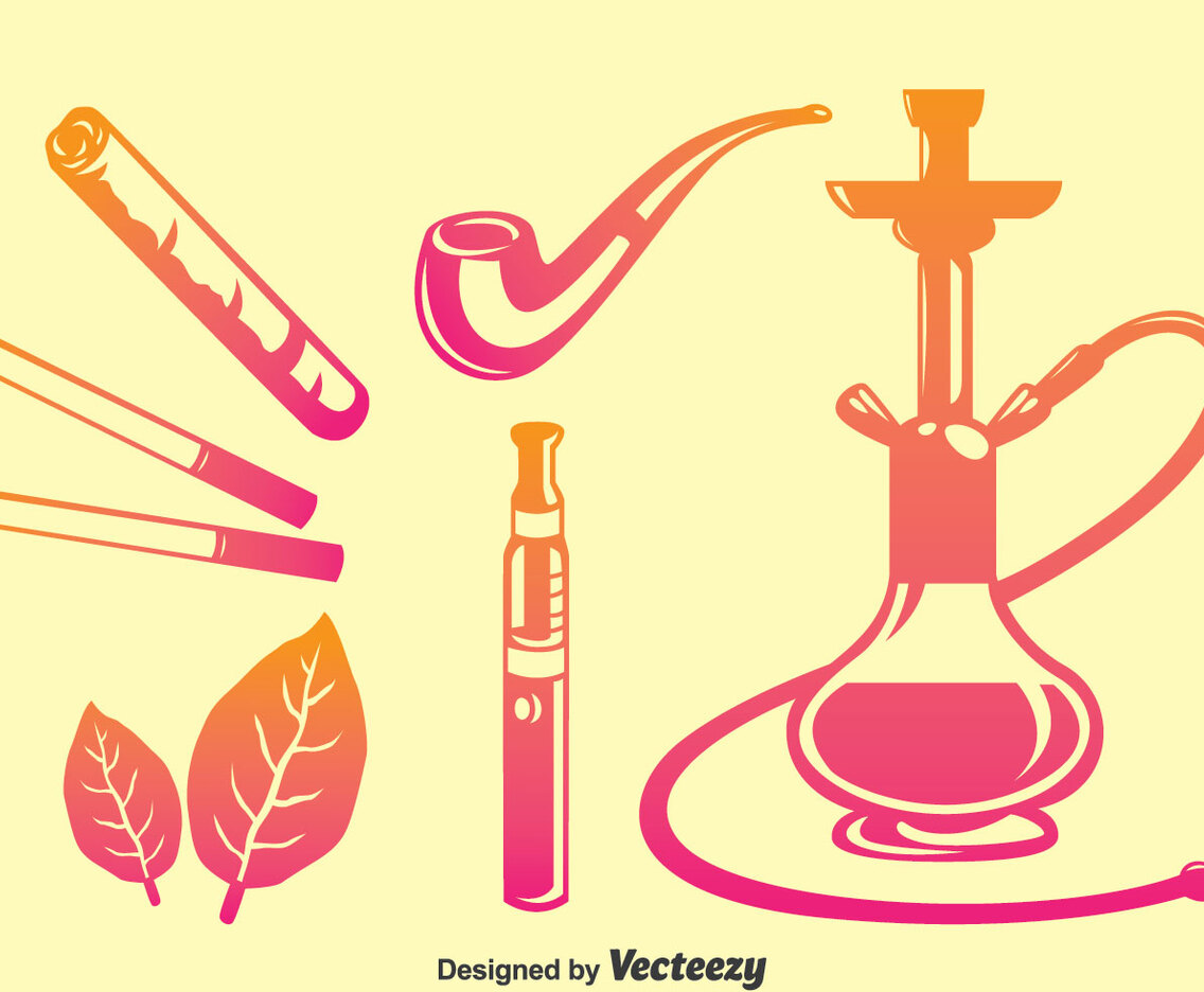 Smoke Icons Vector