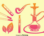 Smoke Icons Vector