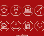 Map Legend Line Icons