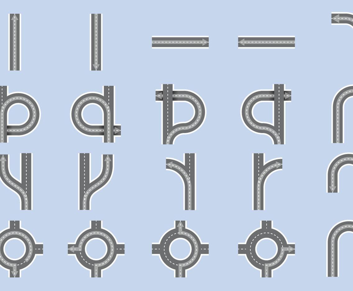Road Icons