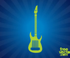 Electric Guitar Silhouette