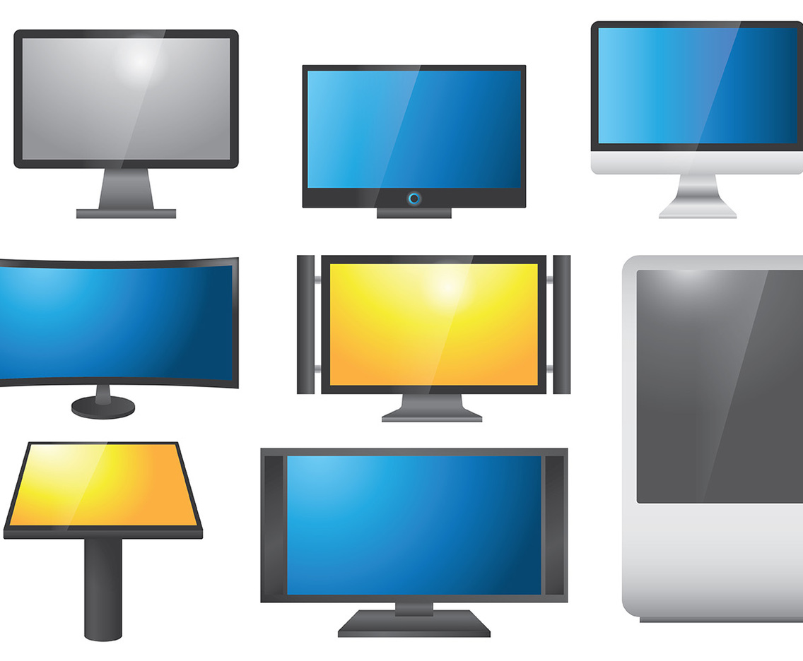 Free Led Screen Icons Vector Vector Art & Graphics | freevector.com
