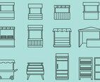 Stand And Rack Icons