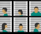 Wall Background for Suspect