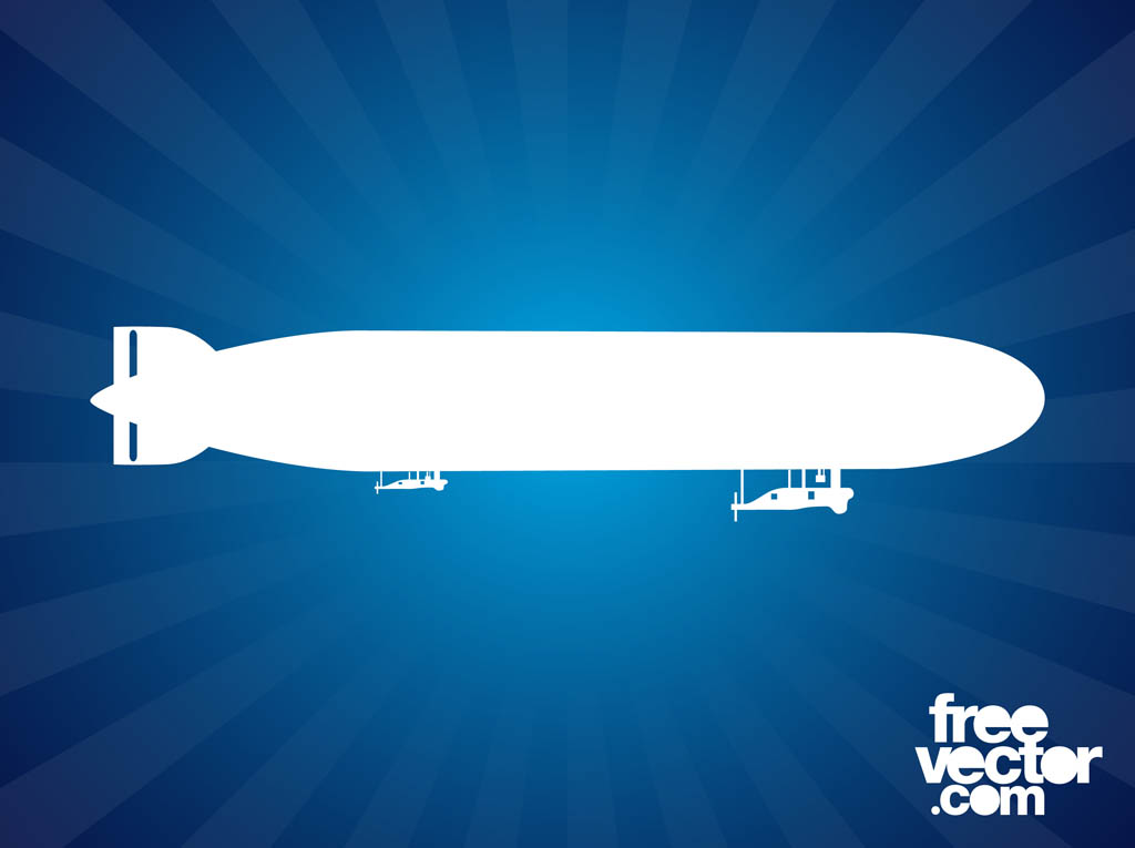 Zeppelin Silhouette