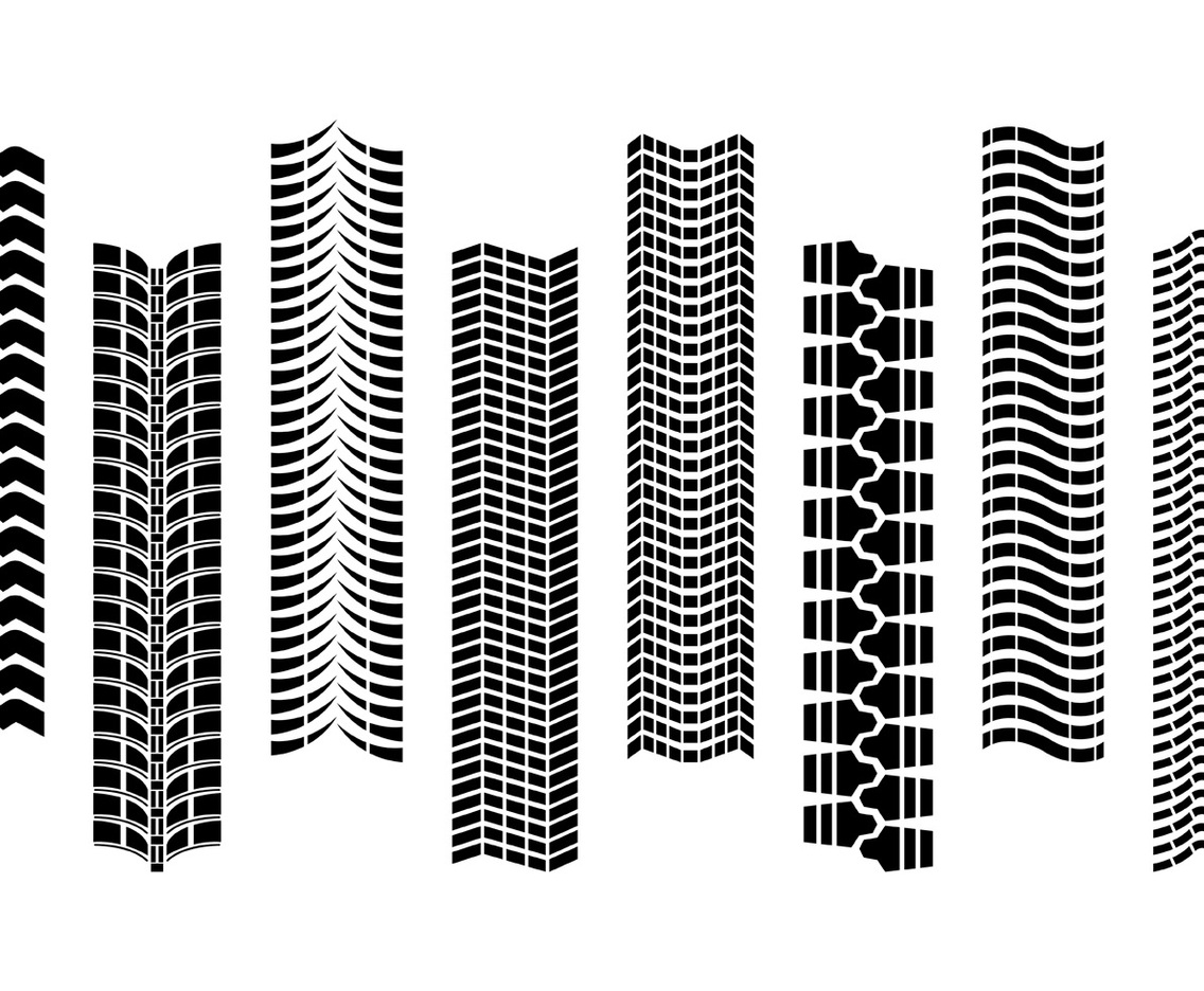Collection Of Tire Tractor Vector