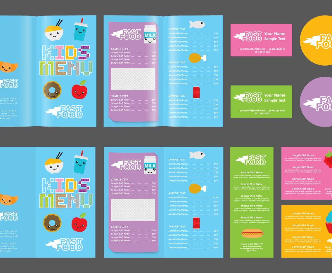 Cute Infant Menu