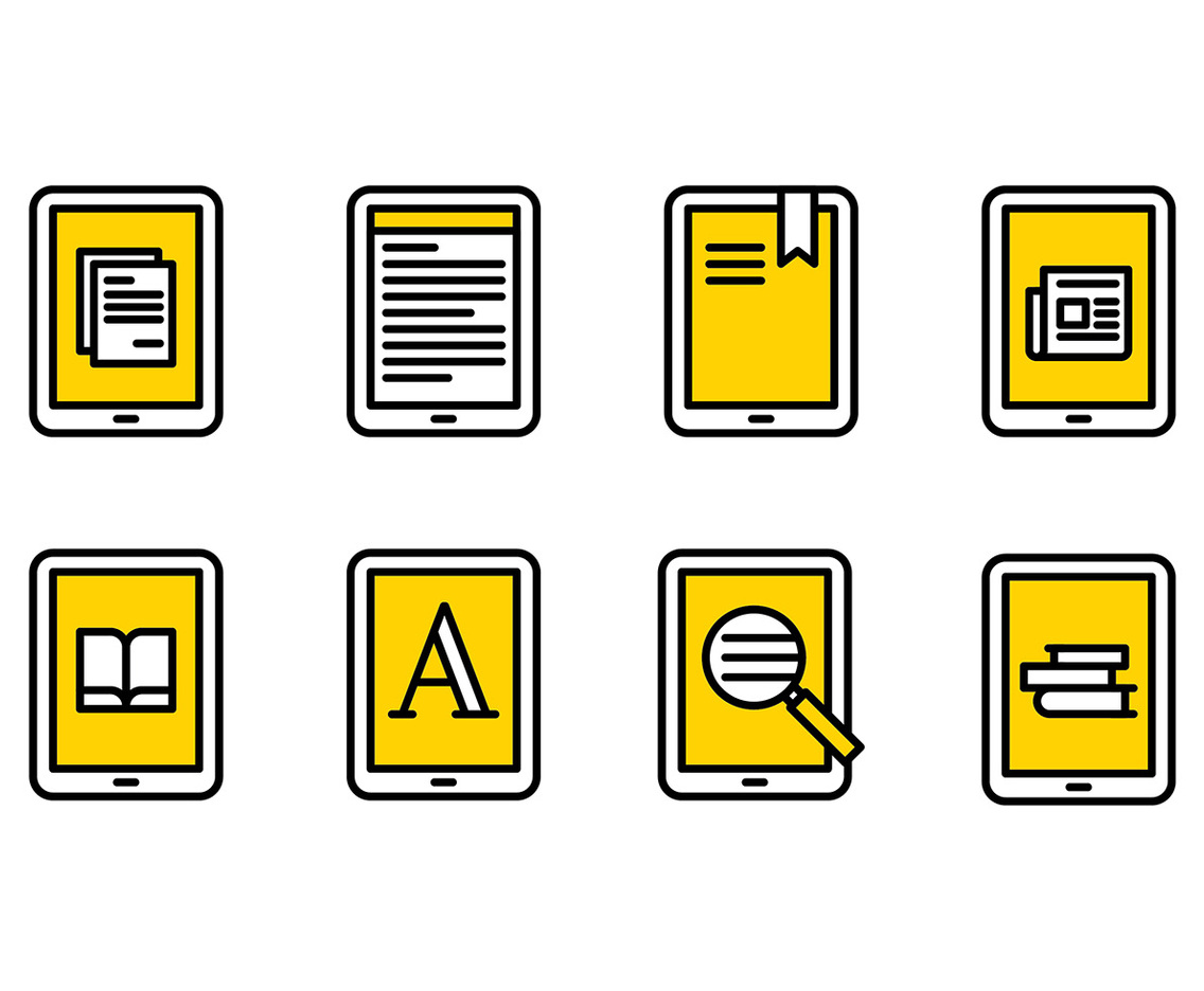 EREADER VECTOR