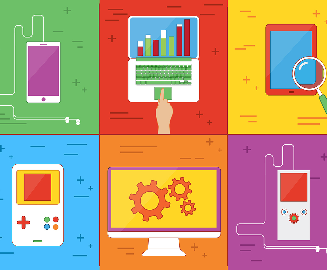 Free Digital Media Vector Elements