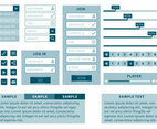 Monochromatic And Minimalist Web Kit