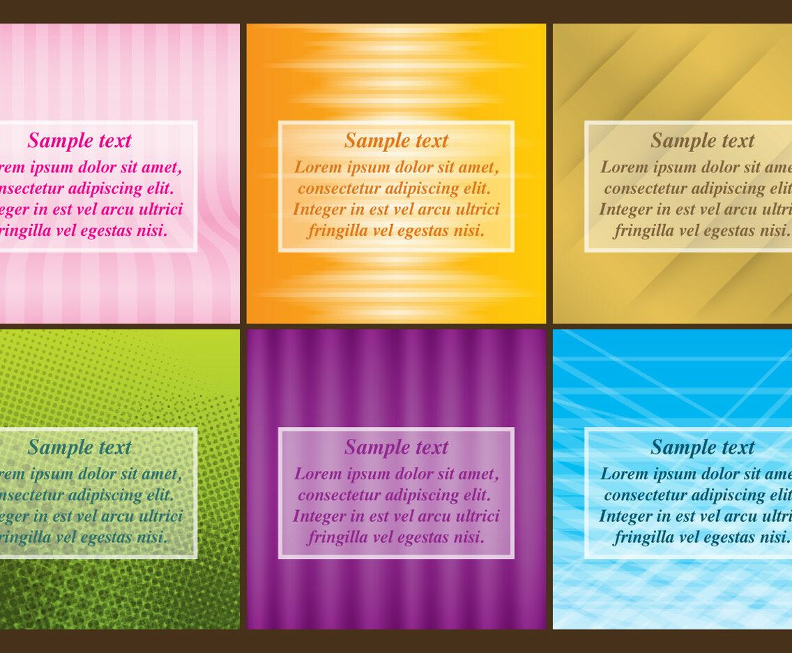 Gradient Templates