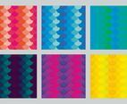 Free Fish Scales Vector Pattern 4