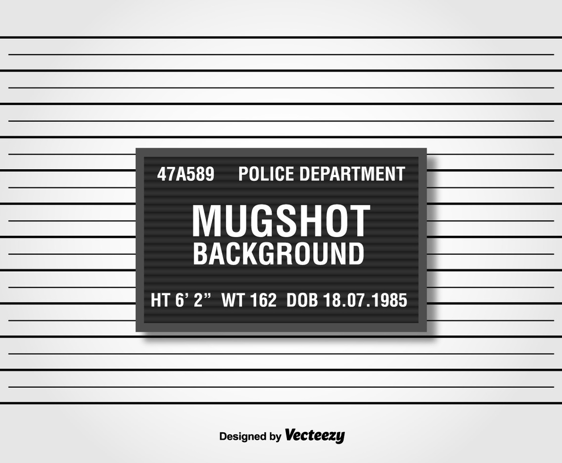Police Lineup Or Mugshot Background